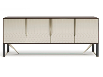 PRISMA - Wooden sideboard with doors by Capital Collection - view 2